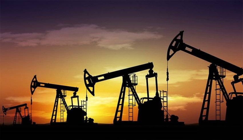 Oil futures are down at settlement, Brent crude at $103.86 a barrel